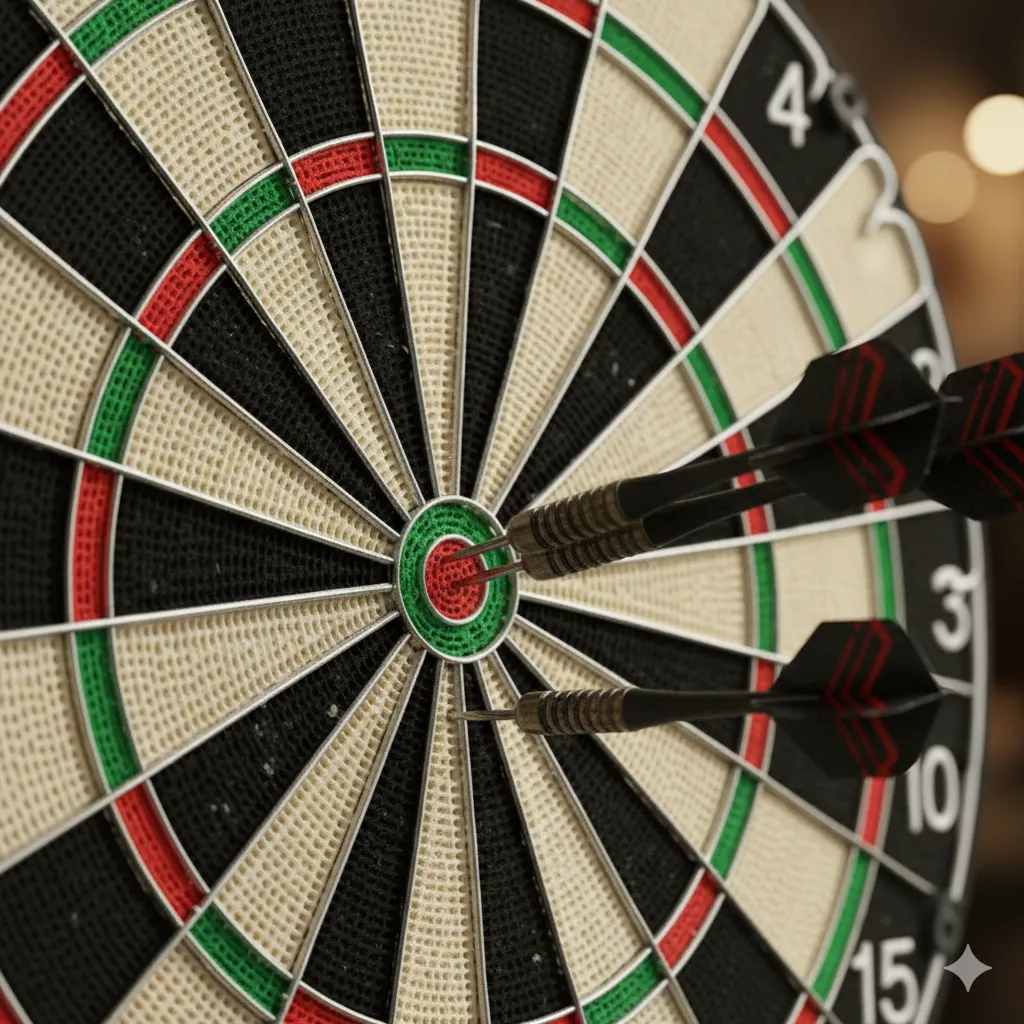 ダーツ盤の画像